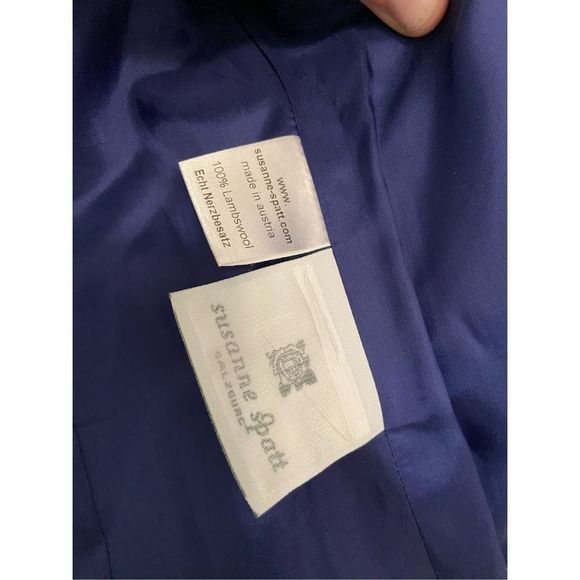 Vintage Susanne Spatt 100% LAMBSWOOL Blazer - Picture 3 of 11